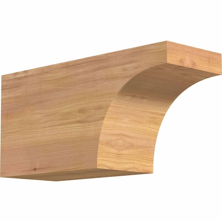 Ekena Millwork Huntington Smooth Rafter Tail, Western Red Cedar, 5 1/2"W x 8"H x 16"L RFT06X08X16HUN00SWR